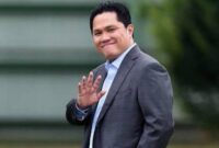 Menteri BUMN Erick Thohir. (int)