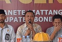 Ketua KPU Kabupaten Bone Yusran Tajuddin. (DIKSIKU/Idhul)