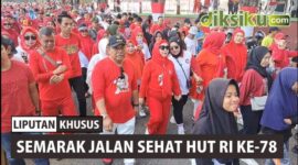 Semarak Jalan Sehat HUT RI