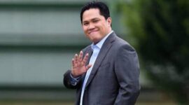 Menteri BUMN Erick Thohir. (int)