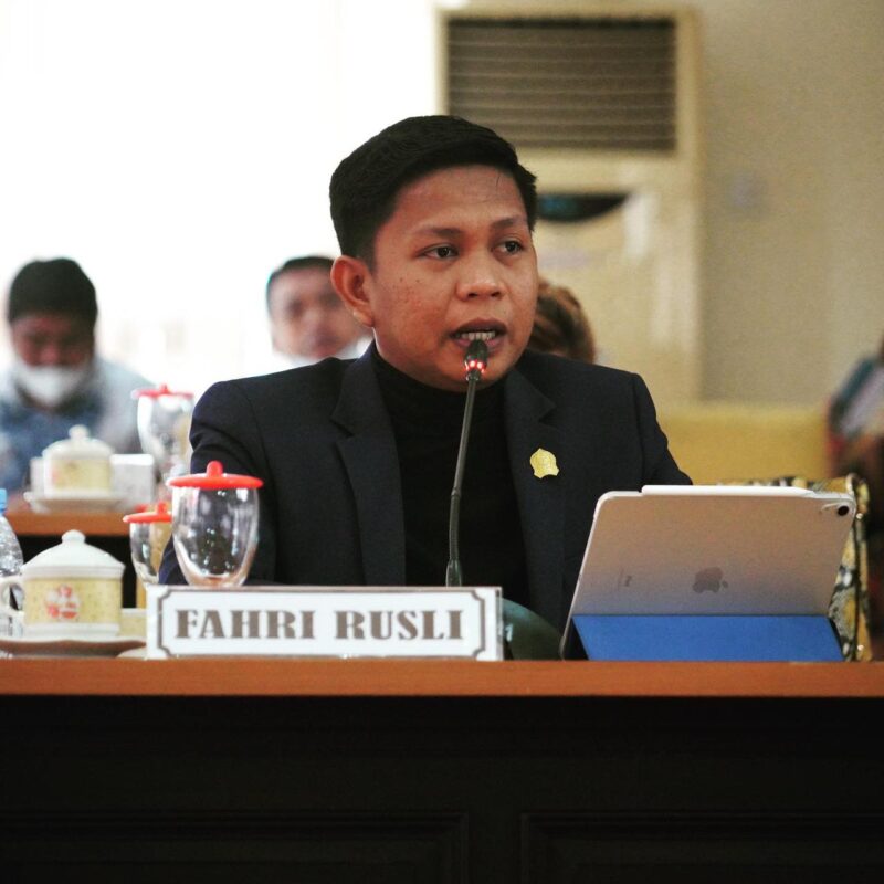Anggota D0RD Bone Fahri Rusli. (int)
