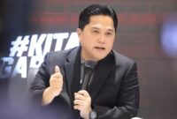 Menteri BUMN Erick Thohir. (int)