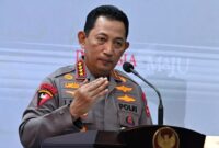 Kapolri Jenderal Listyo Sigit Prabowo. (int)