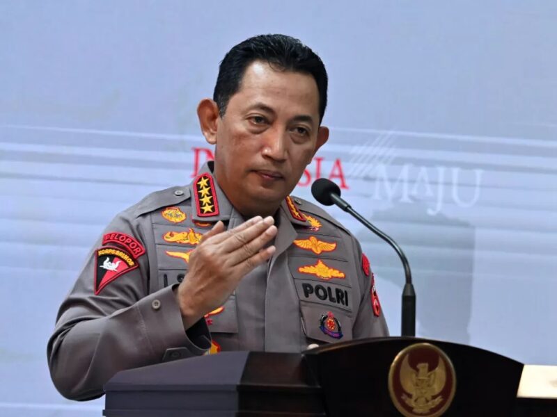 Kapolri Jenderal Listyo Sigit Prabowo. (int)