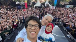 Keluarga Capres Ganjar Pranowo. (int)