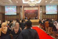 Suasana rakor KPU Bone bersama Badan Ad Hoc Pemilu 2024, di Hotel Novena Watampone, Selasa (23/1). (ist)