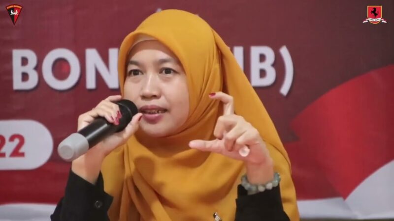 Ketua Wartawan Independen Bone, Eka Handayani. (ist)