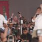 Paslon nomor urut 1 dalam acara Desak Anies yang digabung dengan Slepet Imin di JIExpo Hall A, Kemayoran, Jakarta Pusat, Senin (29/1/2024). (int)