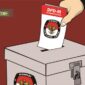 ilustrasi pemungutan suara DPD-RI. (int)
