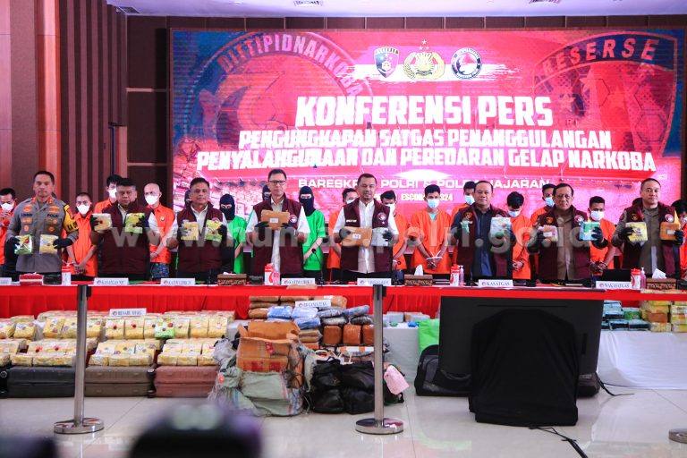 Satgas P3GN Polri terkait pengungkapan kasus peredaran gelap Narkoba, Jakarta, Rabu (15/3). (int)