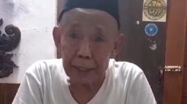 Imam jemaah Aolia di Gunung Kidul, KH Ibnu Hajar Pranolo atau yang kerap disapa Mbah Benu. (int)