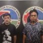 Dua pelaku narkoba yang diamankan Satresnarkoba Polres Bone, Sabtu (18/5). (ist)