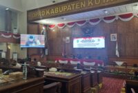 Rapat Paripurna Masa Sidang III DPRD Kutai Timur. (Ist)