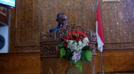 Fraksi Nasdem sampaikan pandangan umumnya terhadap Raperda usulan Pemkab Kutim, Selasa (14/5). (ist)