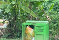 Meski Dinas Lingkungan Hidup (DLH) Kutai Timur telah menyediakan tempat penampungan, namun sampah kerap ditemukan berserakan di badan jalan. (ist) 