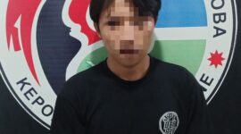 Pemuda berinisial IK (23) yang ditangkap Satresnarkoba Polres Bone pada Kamis (13/6) malam. (ist)