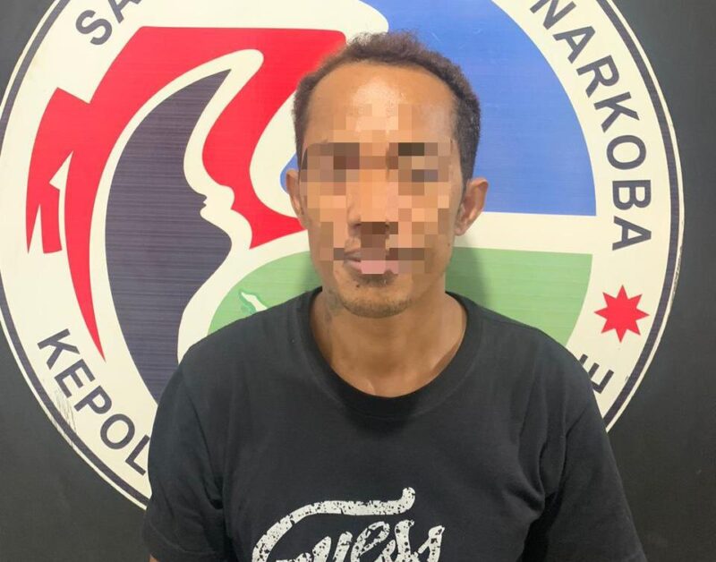 A.SM pelaku narkoba yang diamankan Satresnarkoba Polres Bone. (ist)