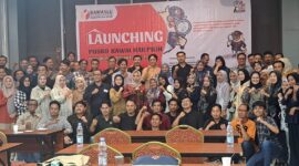 Bawaslu Bone launching posko kawal hak pilih di Hotel Novena, Kota Watampone, Rabu (26/6). (DIKSIKU/Idhul)