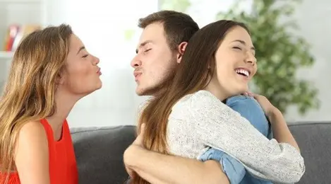 ilustrasi perselingkuhan. (int)