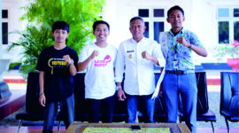 Andi Islamuddin bersama Gen-Z penggiat videografi. (ist)