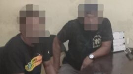Dua pelaku pembakaran rumah di Ajangale, Kabupaten Bone menyerahkan diri ke polisi, Selasa (16/7). (ist)