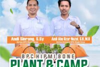 BPC HIPMI Bone gelar plant & camp dalam rangka menyemarakkan Hari Mangrove Sedunia 2024. (ist)