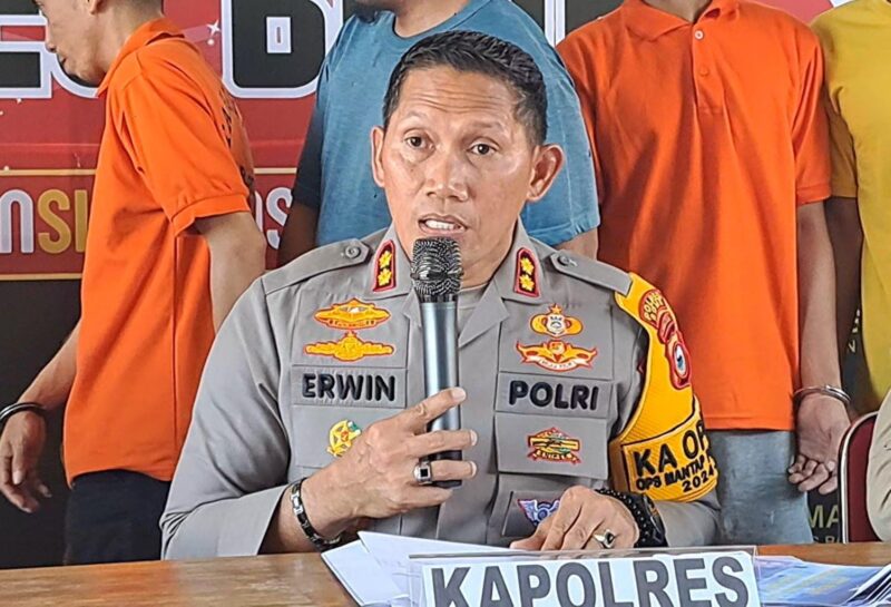 Kapolres Bone AKBP Erwin Syah. (DIKSIKU/Idhul)