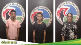WH, C dan H, para pelaku sabu yang diamankan Satresnarkoba Polres Bone, Minggu (30/7) malam. (ist)