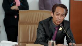 Ketua Komisi II DPRD Kota Bontang, Rustam. (int)