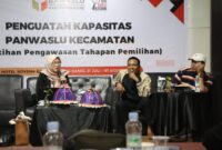 Ketua Bawaslu Provinsi Sulawesi Selatan Mardiana bersama Ketua Bawaslu Bone Alwi dan Komisioner Bawaslu Bone Nur Alim. (ist)