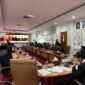 Suasana rapat paripurna perdana DPRD Bontang masa sidang pertama untuk tahun 2024. (ist)