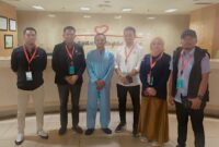 Paslon Beramal jalani pemeriksaan kesehatan di RS Wahidin Sudirohusodo, Makassar, Sabtu (31/8). (ist) 