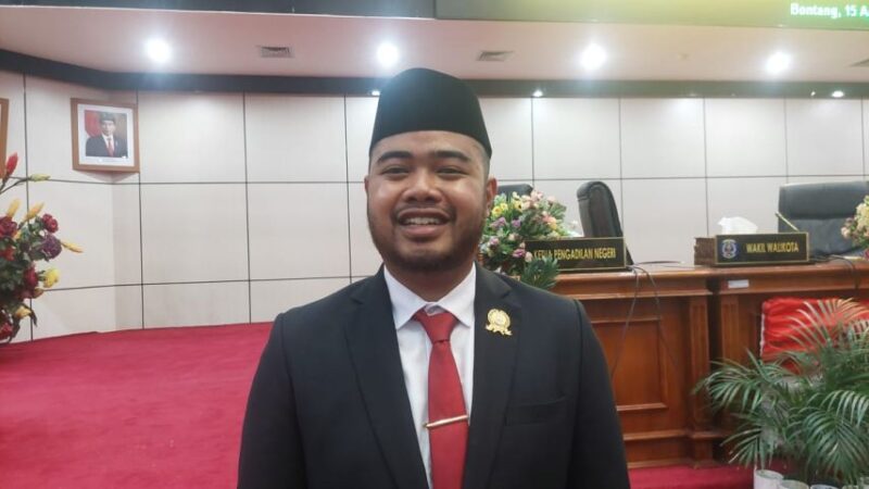 Anggota DPRD Bontang Alfin Rausan Fikry. (int)