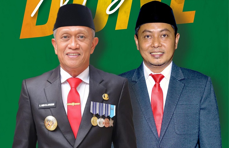 Pasangan Bakal Calon Bupati dan Wakil Bupati Bone, Andi Islamuddin - Andi Irwandi Natsir. (int)