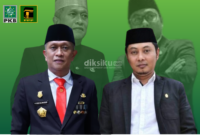 Pasangan Bakal Calon Bupati dan Wakil Bupati Bone, Andi Islamuddin - Andi Irwandi Natsir. (DIKSIKU/Idhul)