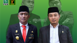 Pasangan Bakal Calon Bupati dan Wakil Bupati Bone, Andi Islamuddin - Andi Irwandi Natsir. (DIKSIKU/Idhul)