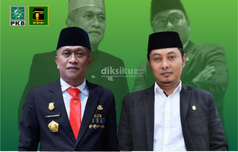 Pasangan Bakal Calon Bupati dan Wakil Bupati Bone, Andi Islamuddin - Andi Irwandi Natsir. (DIKSIKU/Idhul)