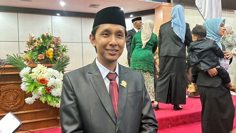 Anggota DPRD Bontang Heri Keswanto. (int)