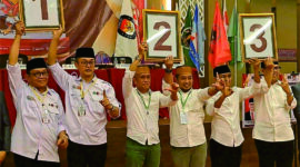 Paslon Pilkada Bone resmi mengantongi nomor urut. (DIKSIKU/Idhul)