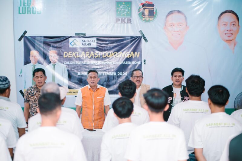 Suasana deklarasi Sahabat ALL-IN. (ist)
