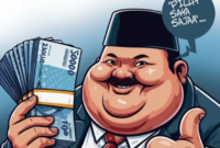 ilustrasi politik uang. (int)