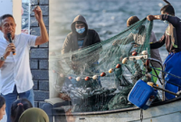 Andi Islamuddin berkomitmen tingkatkan kesejahteraan nelayan. (kolase foto : Diksiku)