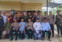 Kapolsek Sangatta Utara bersilaturahmi dengan PCNU Kutim. (ist)