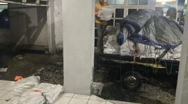 Logistik Pemilu 2024 tiba di Kantor KPU Bone, Sabtu (12/10). (ist)