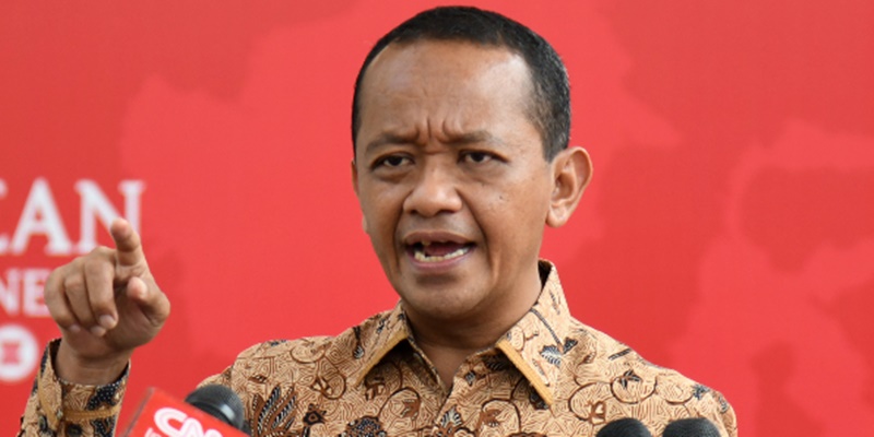 Menteri ESDM Bahlil Lahadalia. (int)
