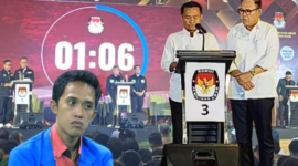 kolase foto pendamping desa, Asmarjun, dan Paslon Beramal. (ist)