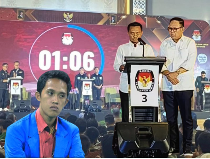 kolase foto pendamping desa, Asmarjun, dan Paslon Beramal. (ist)