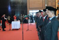 Pelantikan 30 anggota DPRD Sinjai.