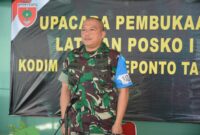 Kolonel Inf Bobbie Triyantho saat masih menjabat Kasrem 141 Toddopuli, Kabupaten Bone. (int)