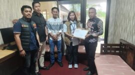 Bawaslu Bone Serahkan Dugaan Pelanggaran Netralitas ASN ke BKN. (foto:ist)